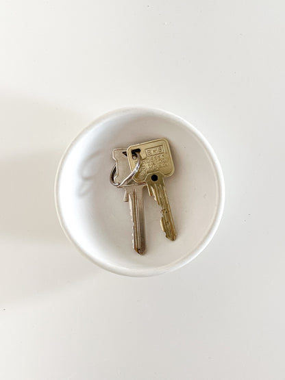 Perfectly Imperfect Small Concrete Decorative Bowl