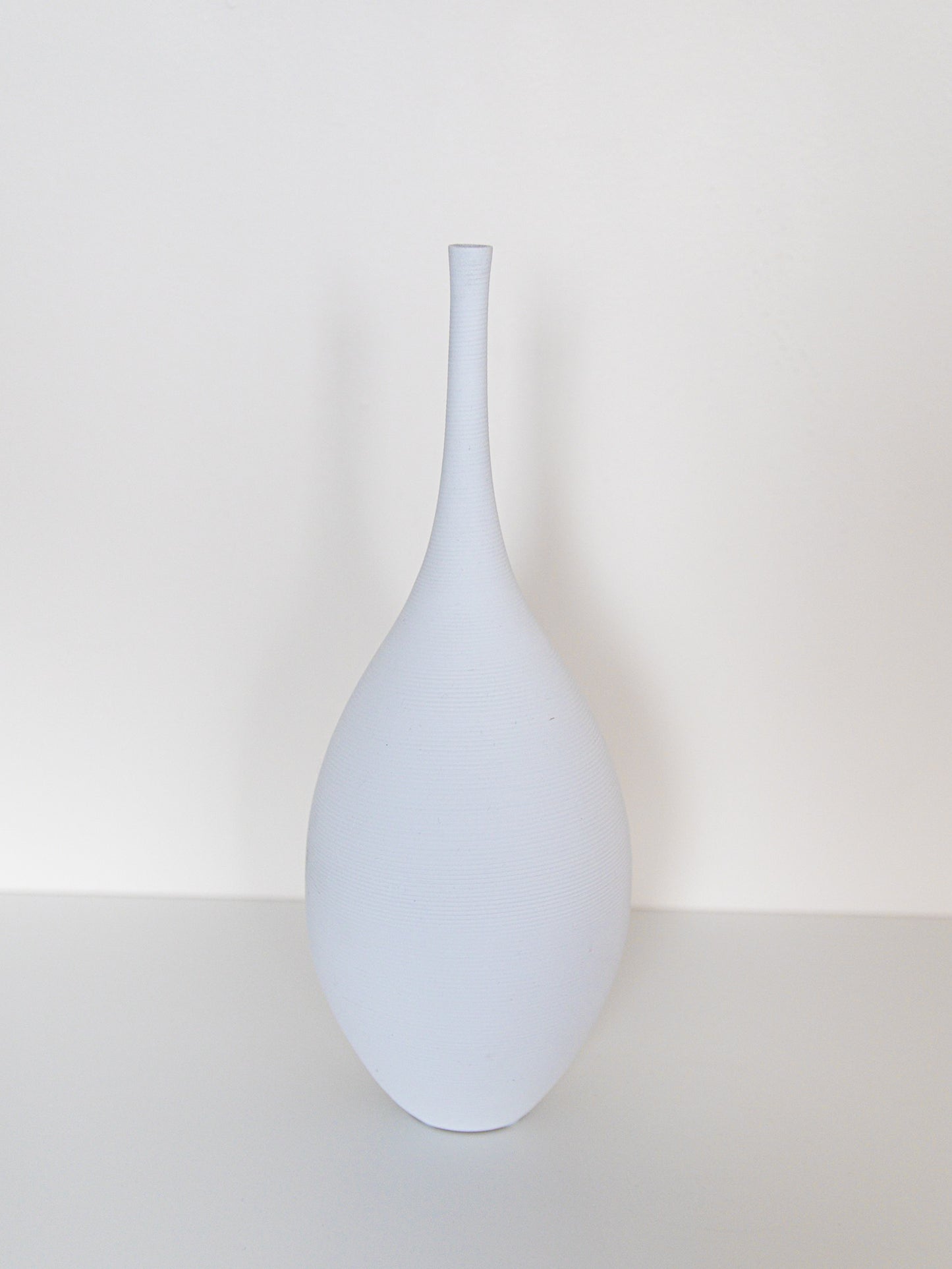 Perfectly Imperfect Nordic Style White Ceramic Vase