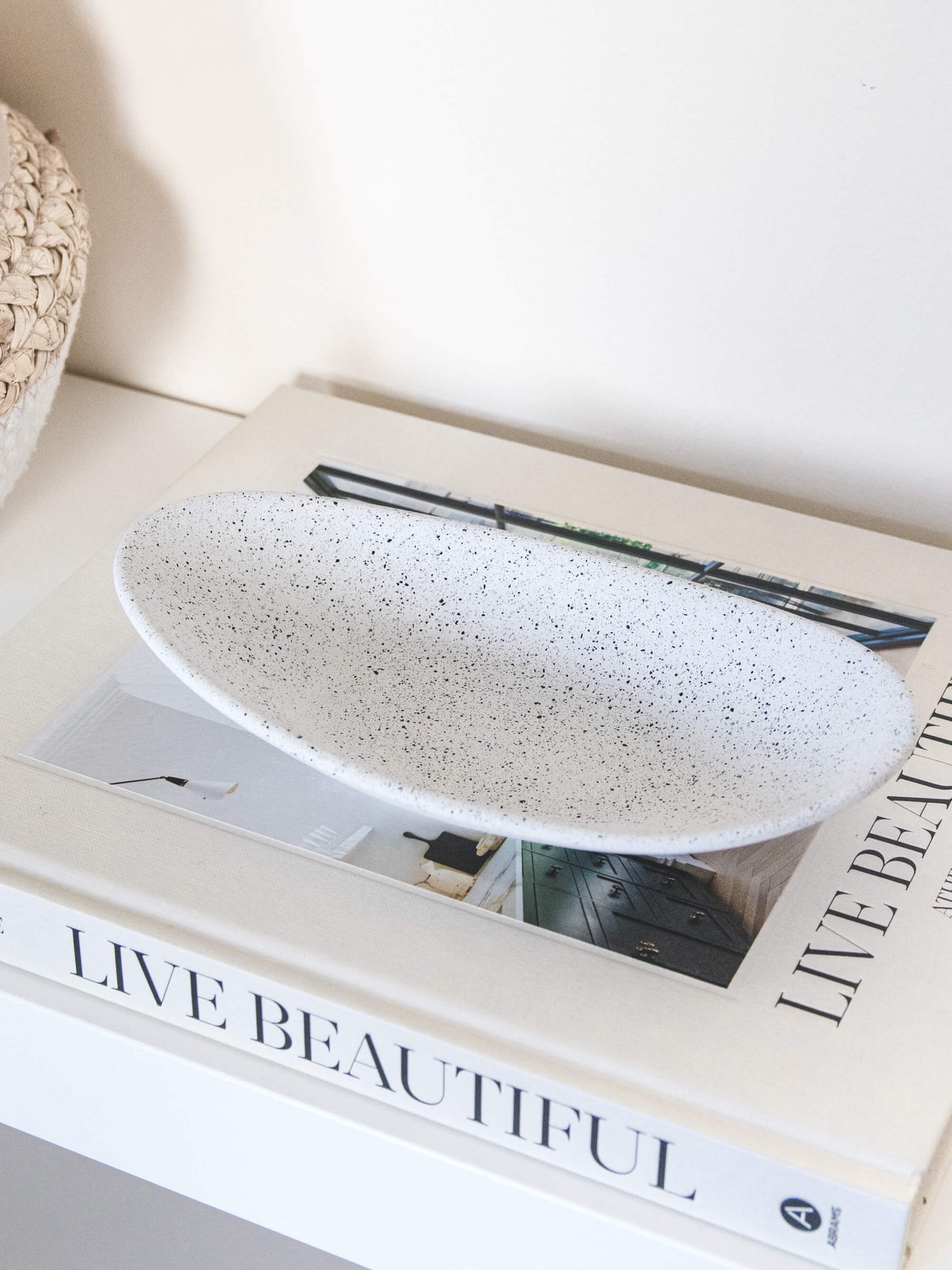 Oval Decorative Bowl | Entryway Key Tray