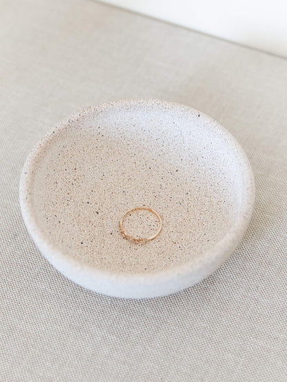 Small Decorative Bowl in Cream Sandstone