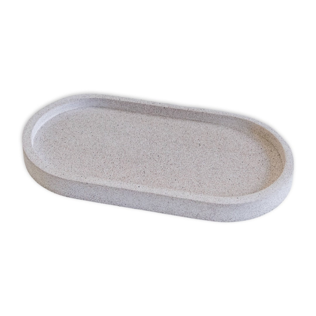 Medium Oval Decorative Tray | Fits 3x500ml Bottles*