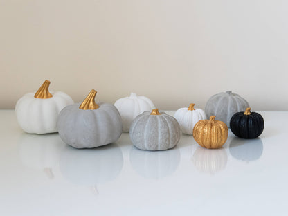 Decorative Concrete Pumpkins