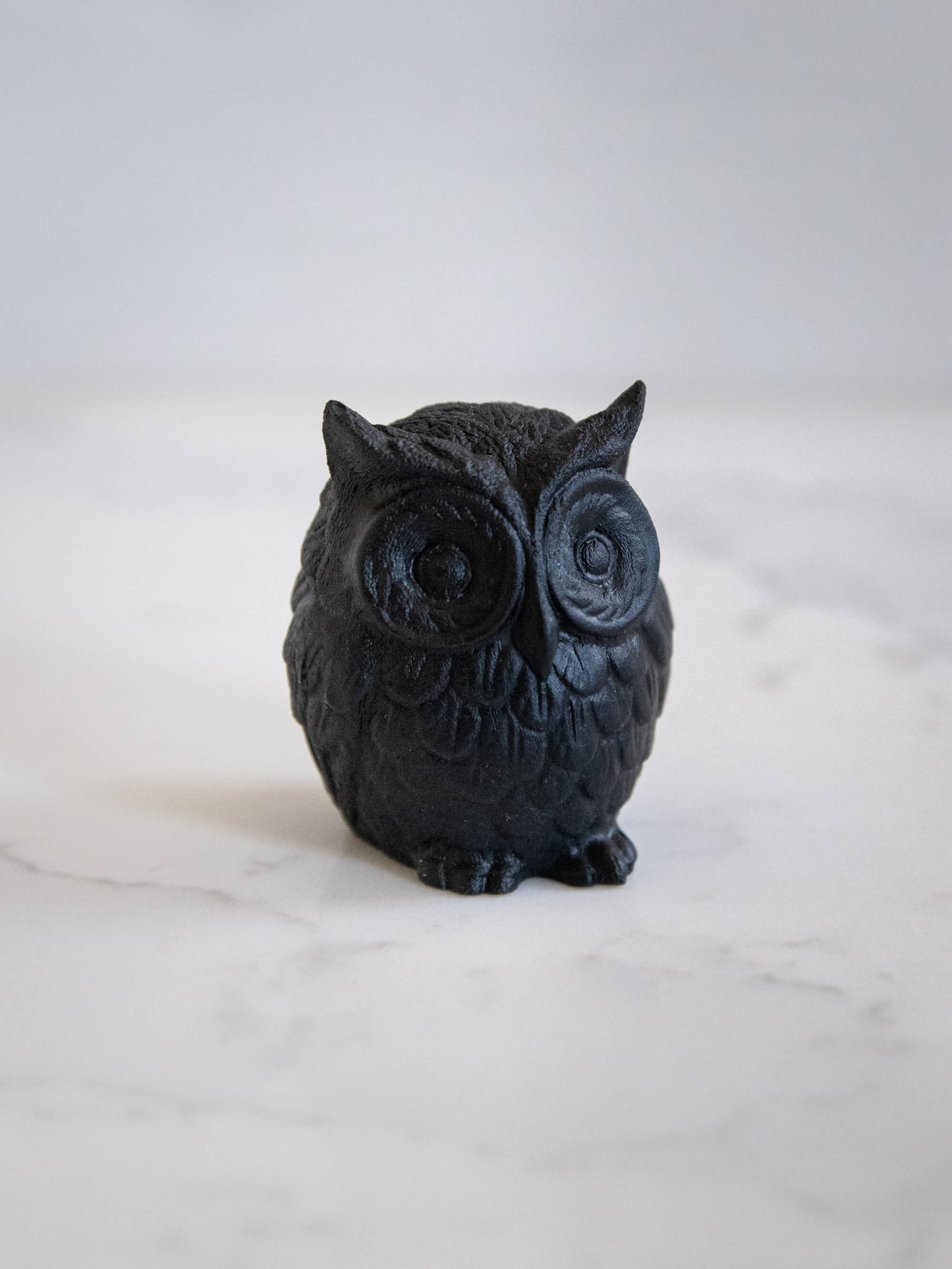 Standing Concrete Owl Ornament