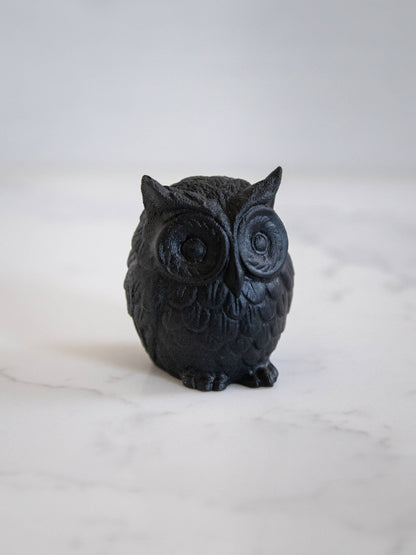 Standing Concrete Owl Ornament